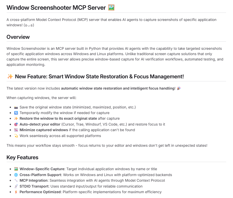 MCP Window Screenshooter gallery image 1